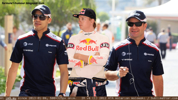 Kimi Raikkonen Choses His Seat At Williams  (F1 humour) (in F1 Humour Images)