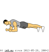 Belly Blaster (animated) (in Core exercises animations)
