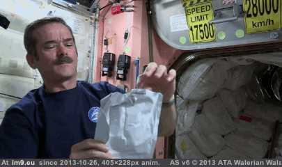 [Funny] Things Chris Hadfield showed us about Space 8 (in My r/FUNNY favs)
