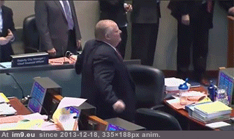 [Funny] Today in a City Council meeting in Toronto City Hall, Mayor Rob Ford did not give a fuck. (in My r/FUNNY favs)