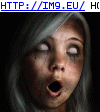Zombie Girl (in Evil, dark GIF's - avatars and horrors)